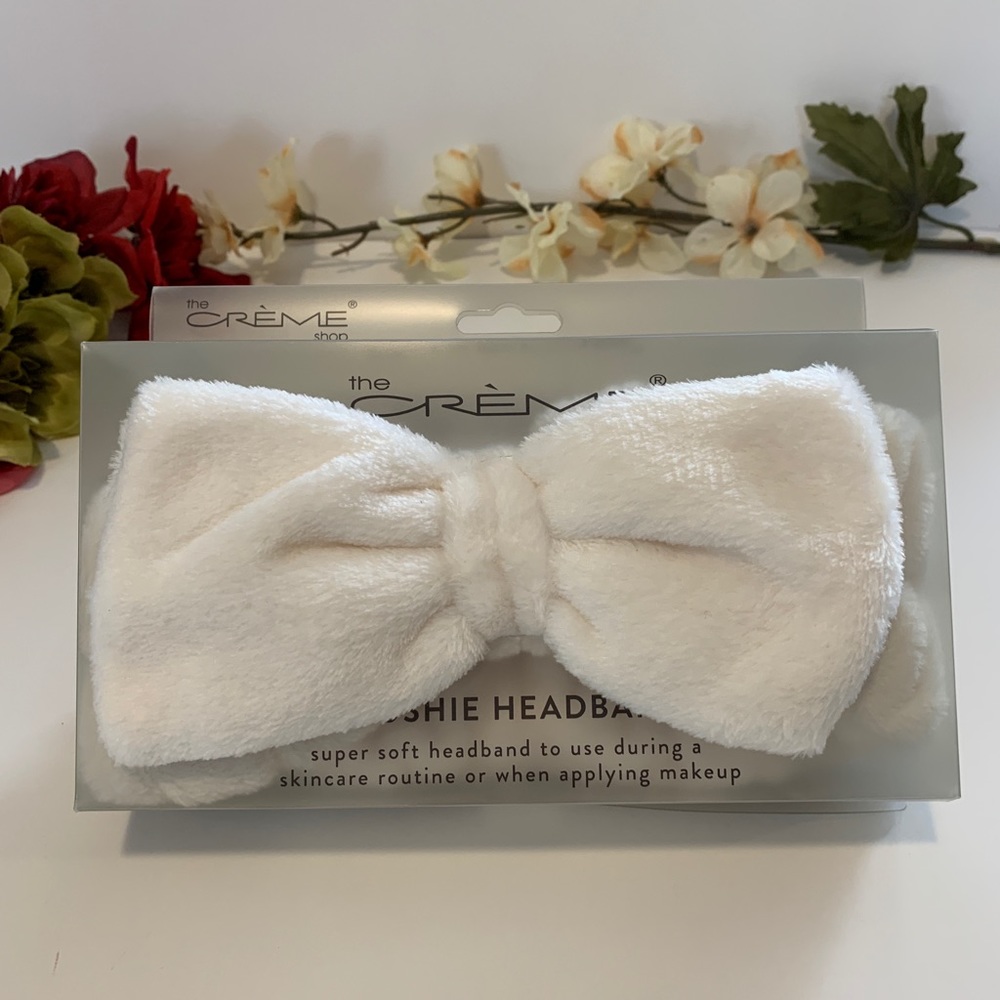 Makeup/Spa Plushie Headband